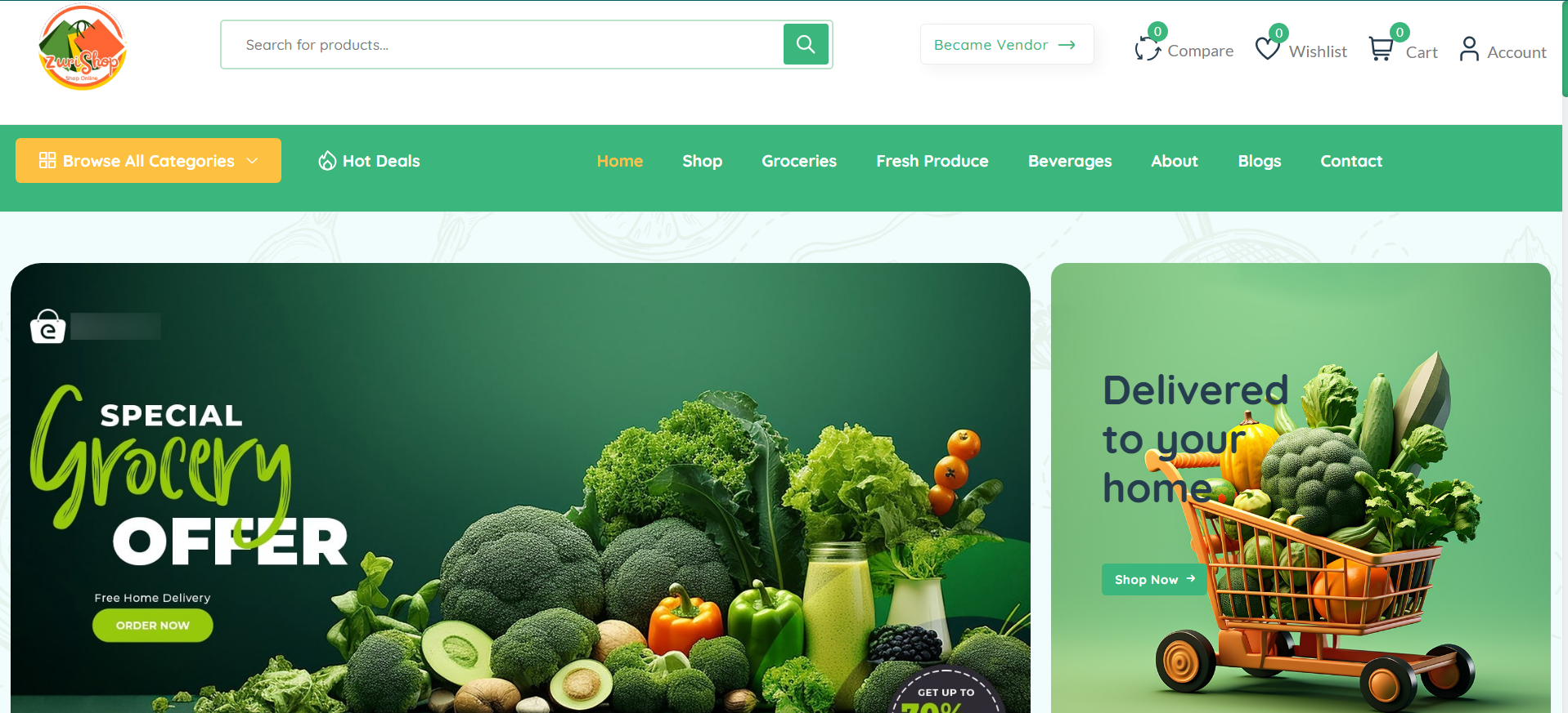 Zuri Store e-commerce platform